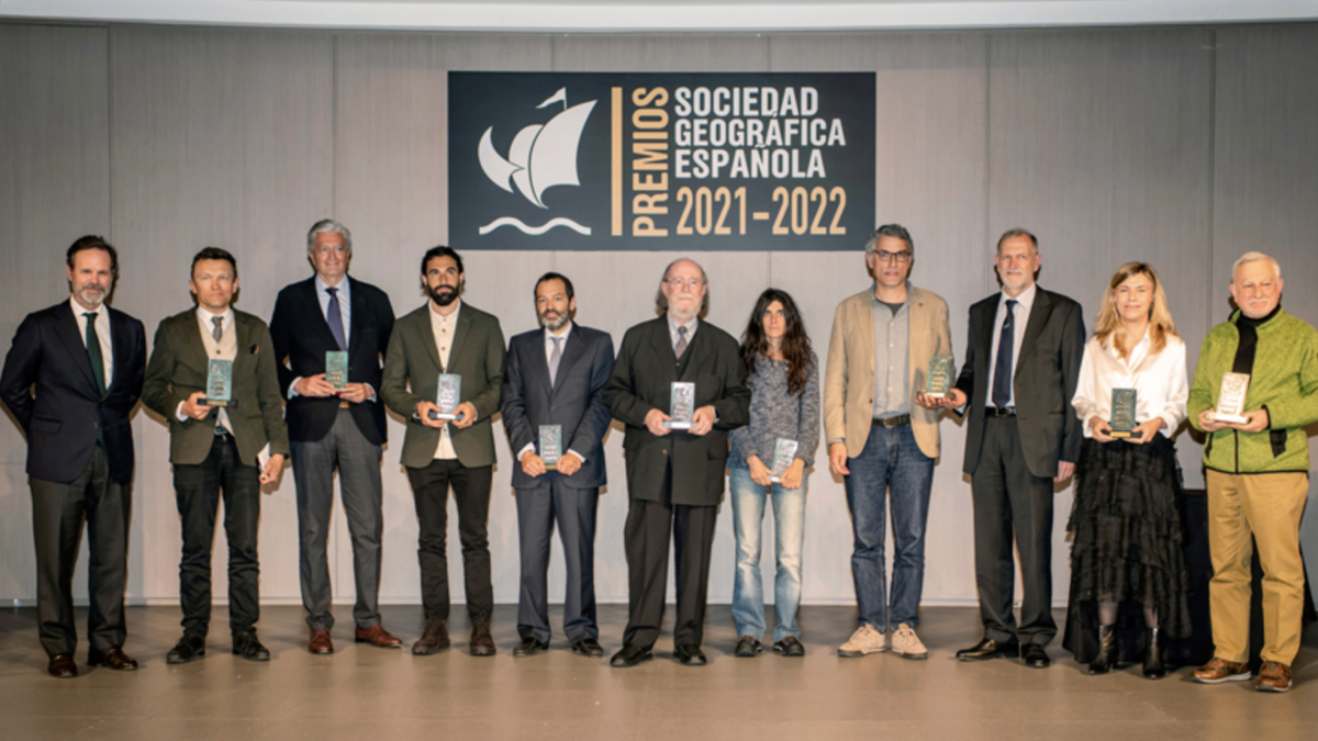 Javier Cacho ganador del Premio Comunicación Sociedad Geografica